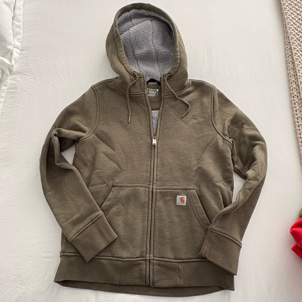 Women’s Carhartt Relaxed Fit Mid Weight Sherpa-Lined Jacket